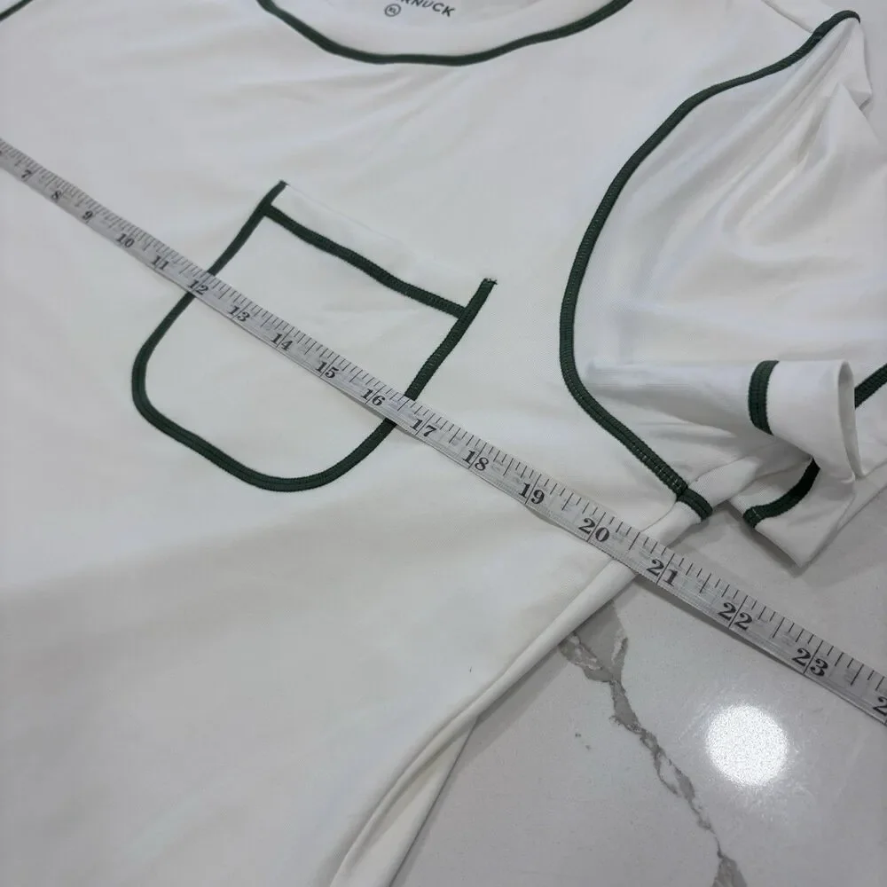 Tuckernuck Dress Size XL White Green Athletic Workout Tnuck Sport Tennis NWT - Picture 7 of 7
